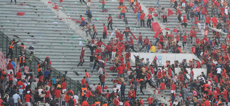 Actes de vandalisme lors du derby