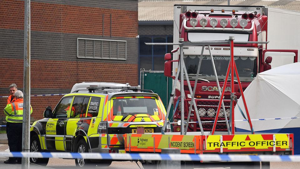 Le camion découvert près de Londres avec 39 corps à bord provenait de Belgique