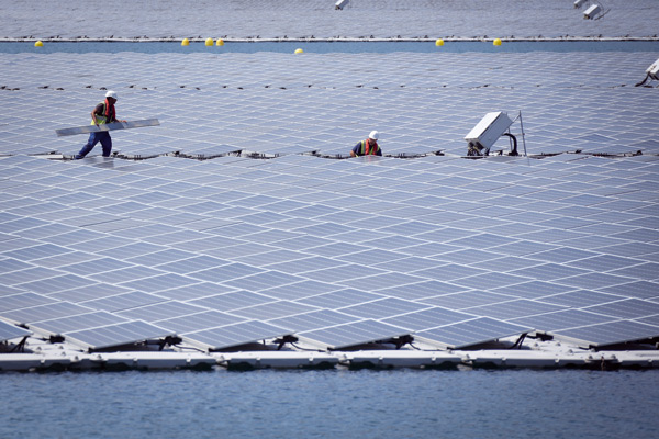 centrales solaires flottantes au Maroc