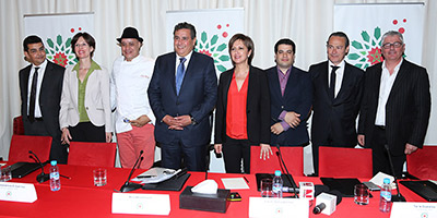 Akhannouch presente le Pavillon Maroc 2015 04 14