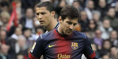 Barca Real Messi Ronaldo 2013 12 17