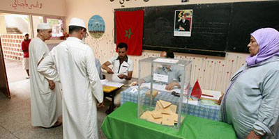 Bureau de vote maroc 2014 09 26
