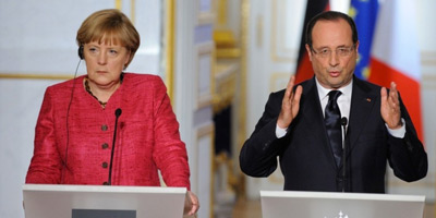 Hollande et Merkel 2015 09 03