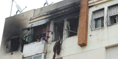 Incendie Sidi Maarouf CASA 2013 11 22