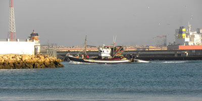 Incendie port Mohammedia 2013 06 04