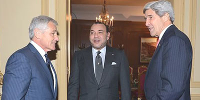 John Kerry Roi Maroc 2014 04 04