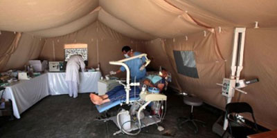 Jordanie Zaatari hopital 2015 01 06