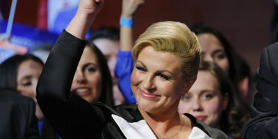 Kolinda Grabar Kitarovic 2015 01 12