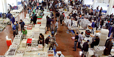 Marche du poisson Casablanca 2012 07 13