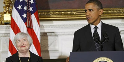 Obama Janet Yellen 2013 10 10