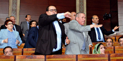 Opposition Majorite Maroc 2013 11 25