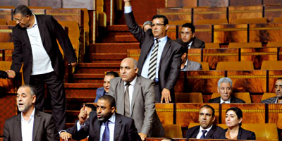 Opposition Parlement Maroc 2014 10 31