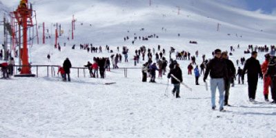 Oukaimden SKI Maroc 2014 01 17