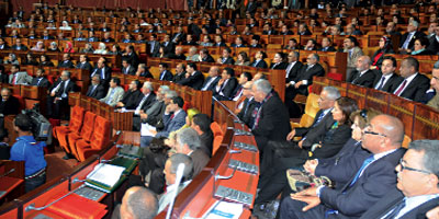 Parlementaires Maroc 2013 08 05