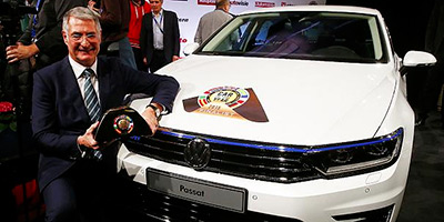 Passat de Volkswagen voiture de lannee 2015 03 03
