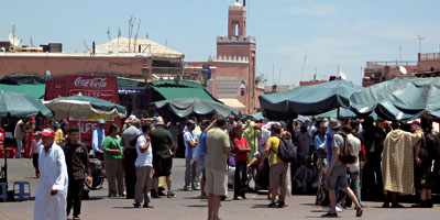 Touristes Marrakech 2012 05 22