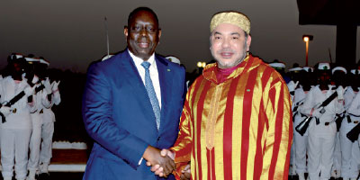 Visite royale au Senegal 2015 05 29