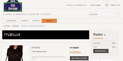 Zaz Avenue e commerce 2012 06 08