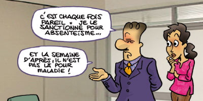 absenteisme au travail 2014 03 18