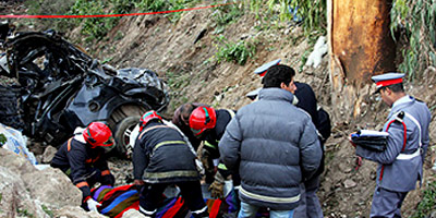 accident khouribga Maroc 2012 07 30