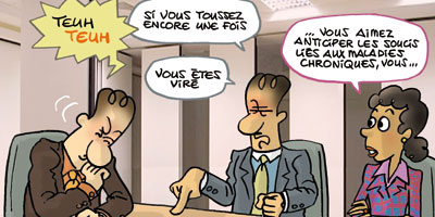 cas de maladie travail 2012 11 13
