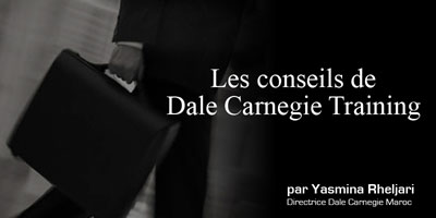 conseils de dale carnegie training yasmina rheljari