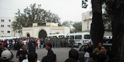 etudiants greve Maroc 2014 05 07