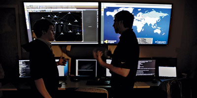 linternet chinois victime dimanche dune massive attaque informatique