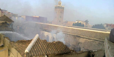mosquee Taroudant feu 2013 05 07