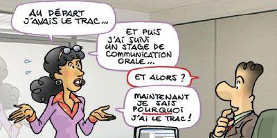 prendre la parole en public