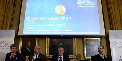 prix nobel economie 2013 2013 10 14