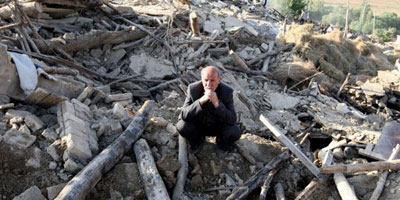 seisme Iran 2012 08 13