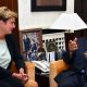 sentretient avec la ministre italienne du daveloppement aconomique
