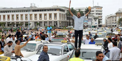 taxi greve casablanca 2012 06 11