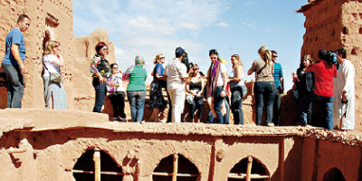 touristes Ouarzazate 2014 08 25
