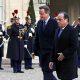 David Cameron et Francois Hollande Le Bataclan