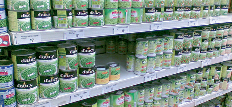 La conserve de fruits et legumes