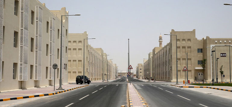 cite dortoir du Qatar