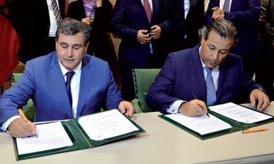 convention entre Credit Agricole du Maroc et le ministere de agriculture