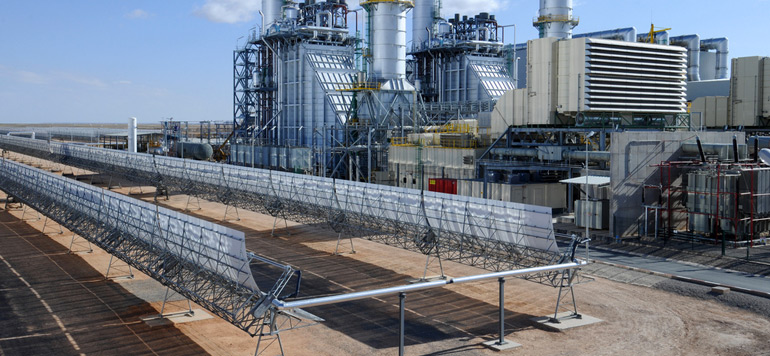 station thermo solaire Ouarzazate