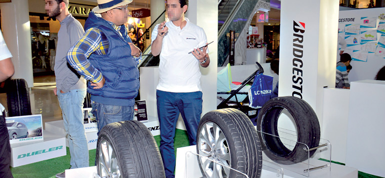 Bridgestone sensibilise les conducteurs a la securite