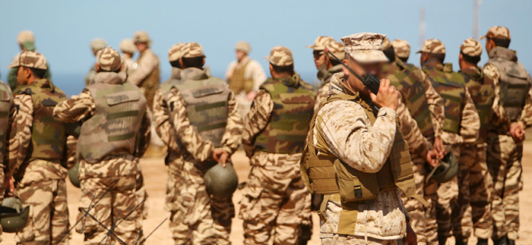 soldats marocains au Yemen