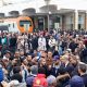 trafic des trains perturbe a cause de manifestations1
