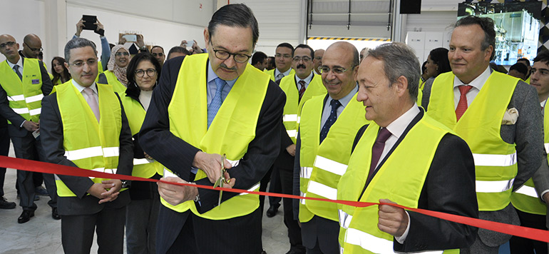 Inauguration a Tanger de usine Europac Packaging Med