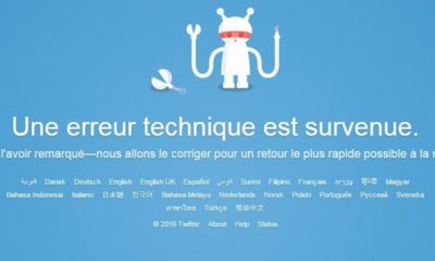 Le reseau Twitter paralyse