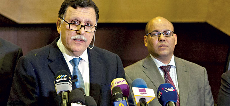libyen a Skhirat