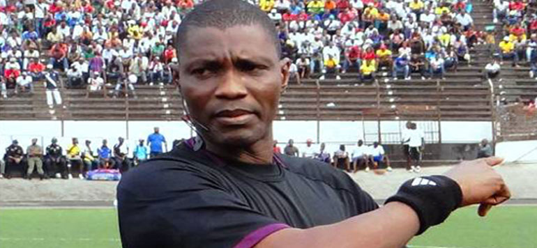 referee central Alioum Ali