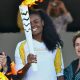 La flamme olympique arrive au Bresil