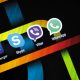 Skype Whatsapp Viber.