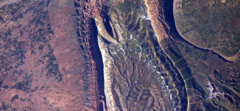 Spectaculaire le Maroc vu par un astronaute